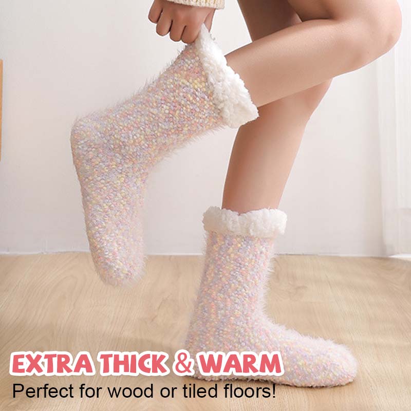 Flauschige Kuschelsocken – Wärme von Kopf bis Fuß! ✨