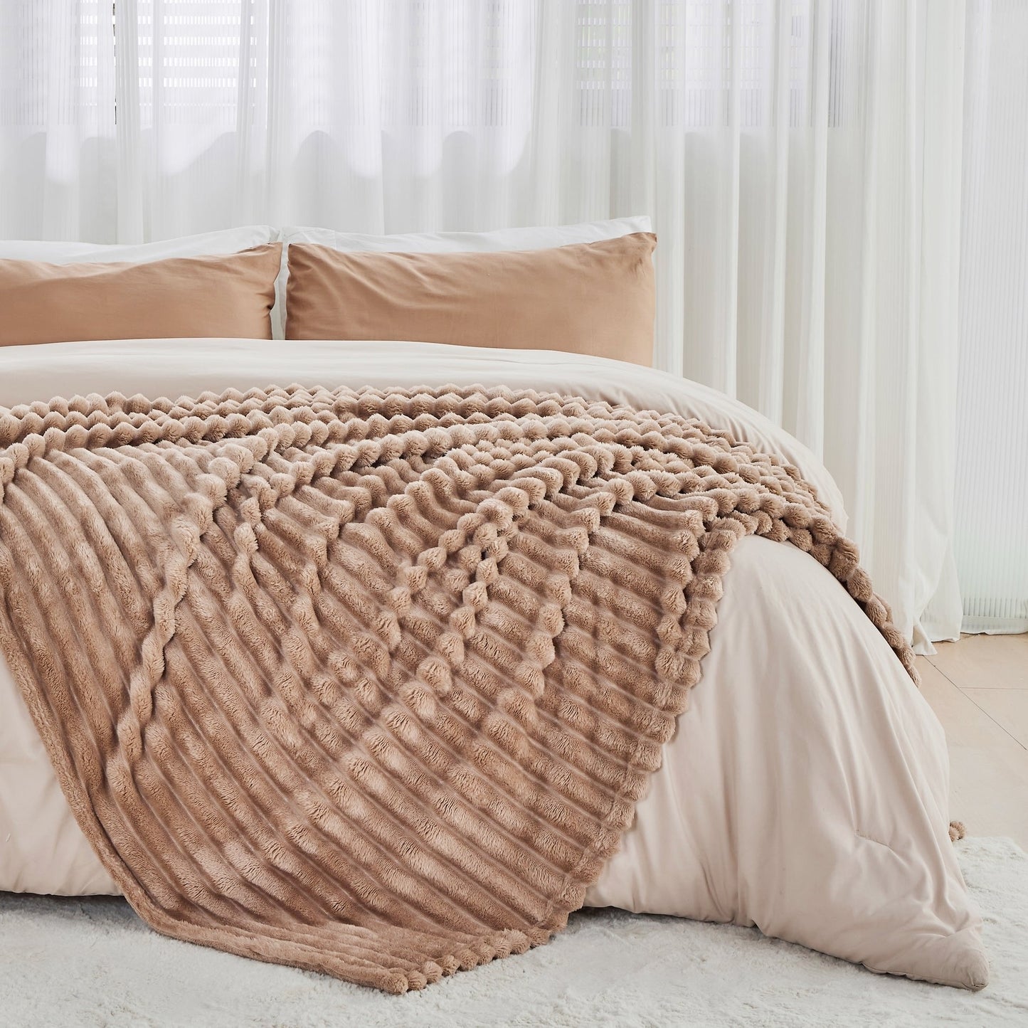 🔥Black-Friday-Mega-Angebot – 50 % Rabatt!🔥🛏️Dicke Plüschdecke mit Kaninchenmotiv und Milchvelours-Bezug🫧Kuscheln Sie sich in ultimativen Komfort