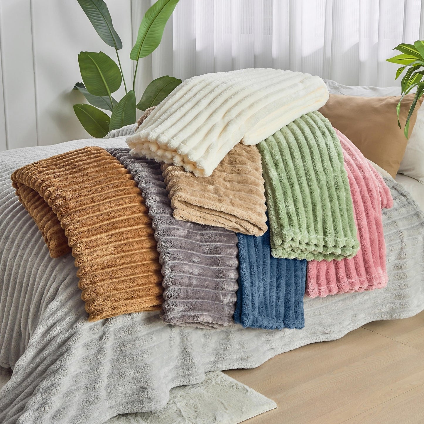 🔥Black-Friday-Mega-Angebot – 50 % Rabatt!🔥🛏️Dicke Plüschdecke mit Kaninchenmotiv und Milchvelours-Bezug🫧Kuscheln Sie sich in ultimativen Komfort
