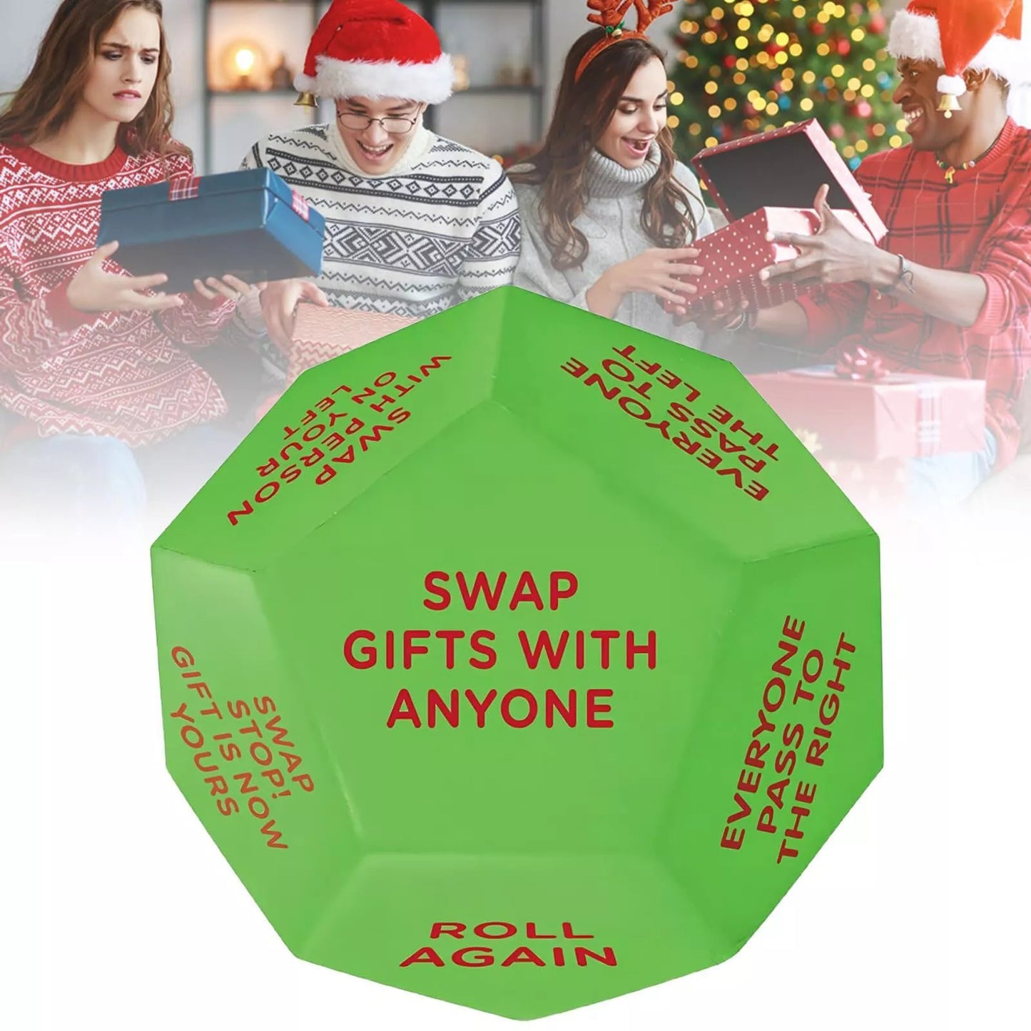 🎲 Santa Swap Christmas Gift Exchange Dice Game | Holiday Party Game