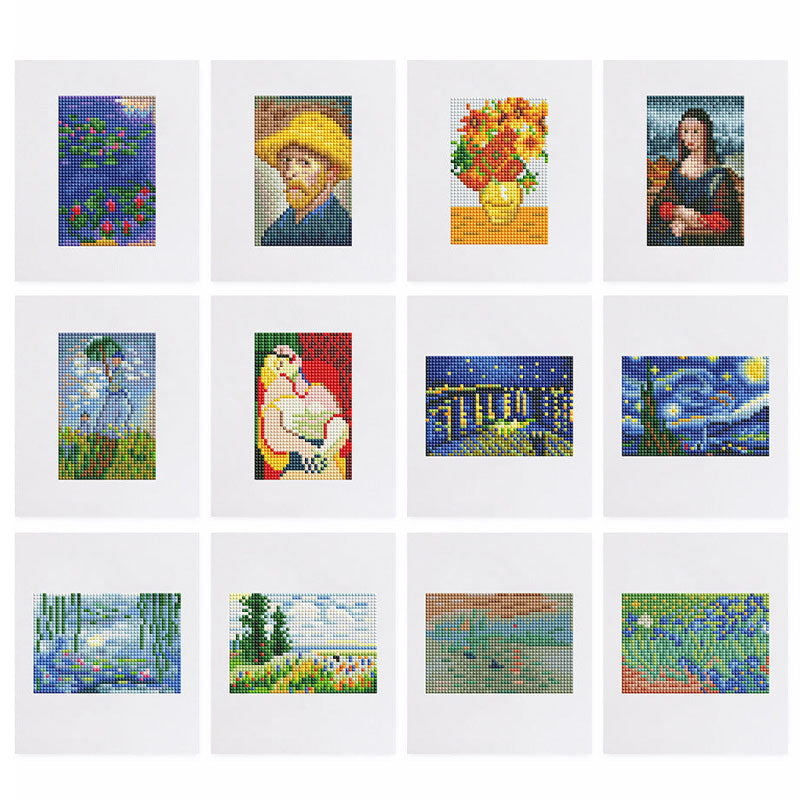 🖼️Mini Diamond Painting Collection - 12-Piece Set