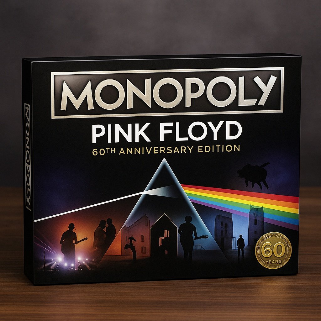 MONOPOLY: Pink Floyd 60th Anniversary Collector‘s Edition | Official Board Game