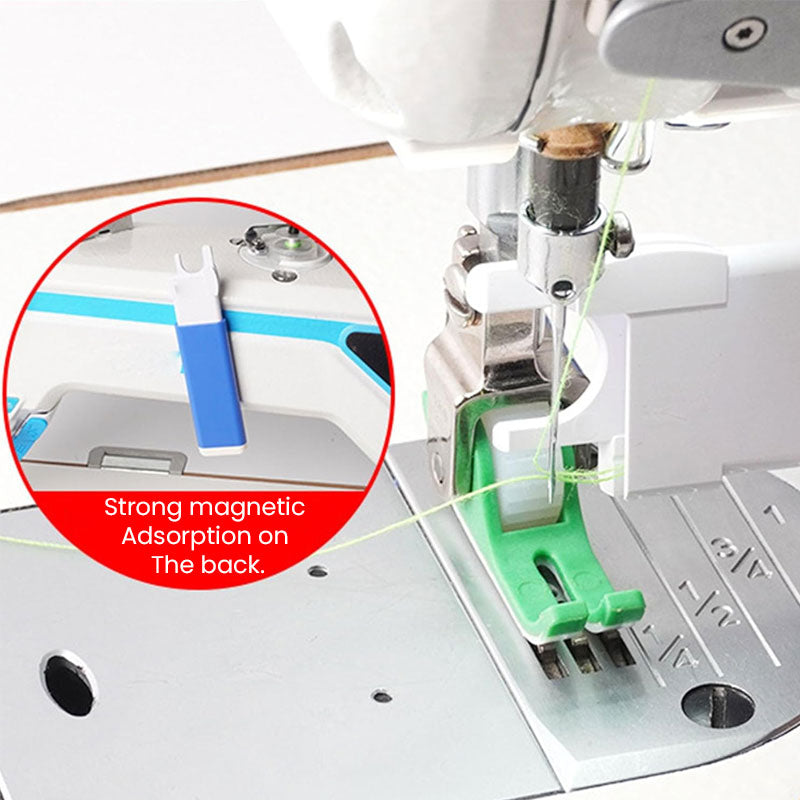 🧵Quick-Thread Needle Threader Tool | Easy Sewing Aid for Seniors & Beginners