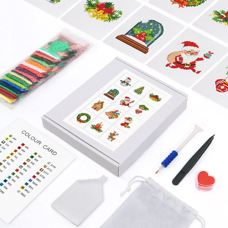 🖼️Mini Diamond Painting Collection - 12-Piece Set