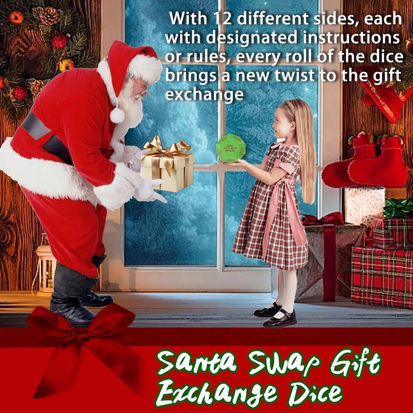 🎲 Santa Swap Christmas Gift Exchange Dice Game | Holiday Party Game