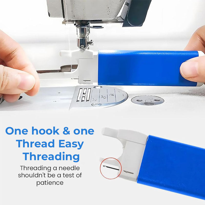 🧵Quick-Thread Needle Threader Tool | Easy Sewing Aid for Seniors & Beginners