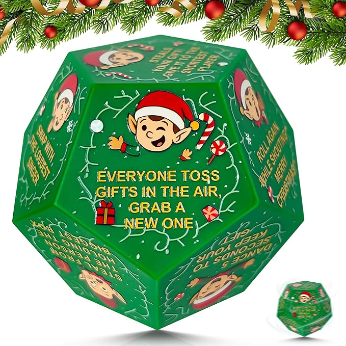 🎲 Santa Swap Christmas Gift Exchange Dice Game | Holiday Party Game