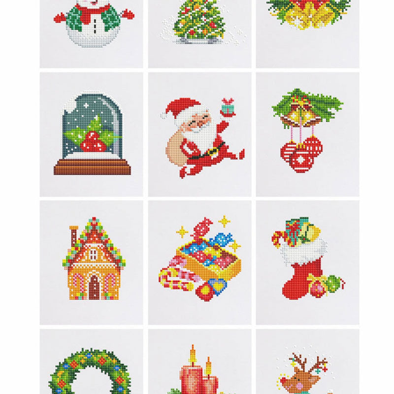 🖼️Mini Diamond Painting Collection - 12-Piece Set