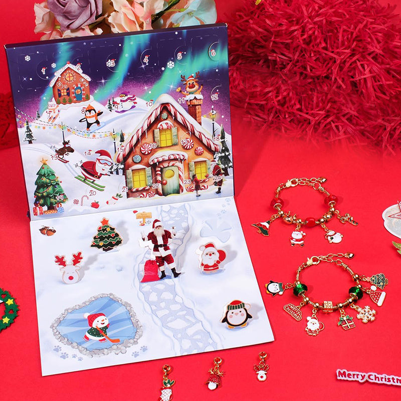 🎄 Weihnachtsüberraschung - DIY-Kinderarmbandbox 🎁