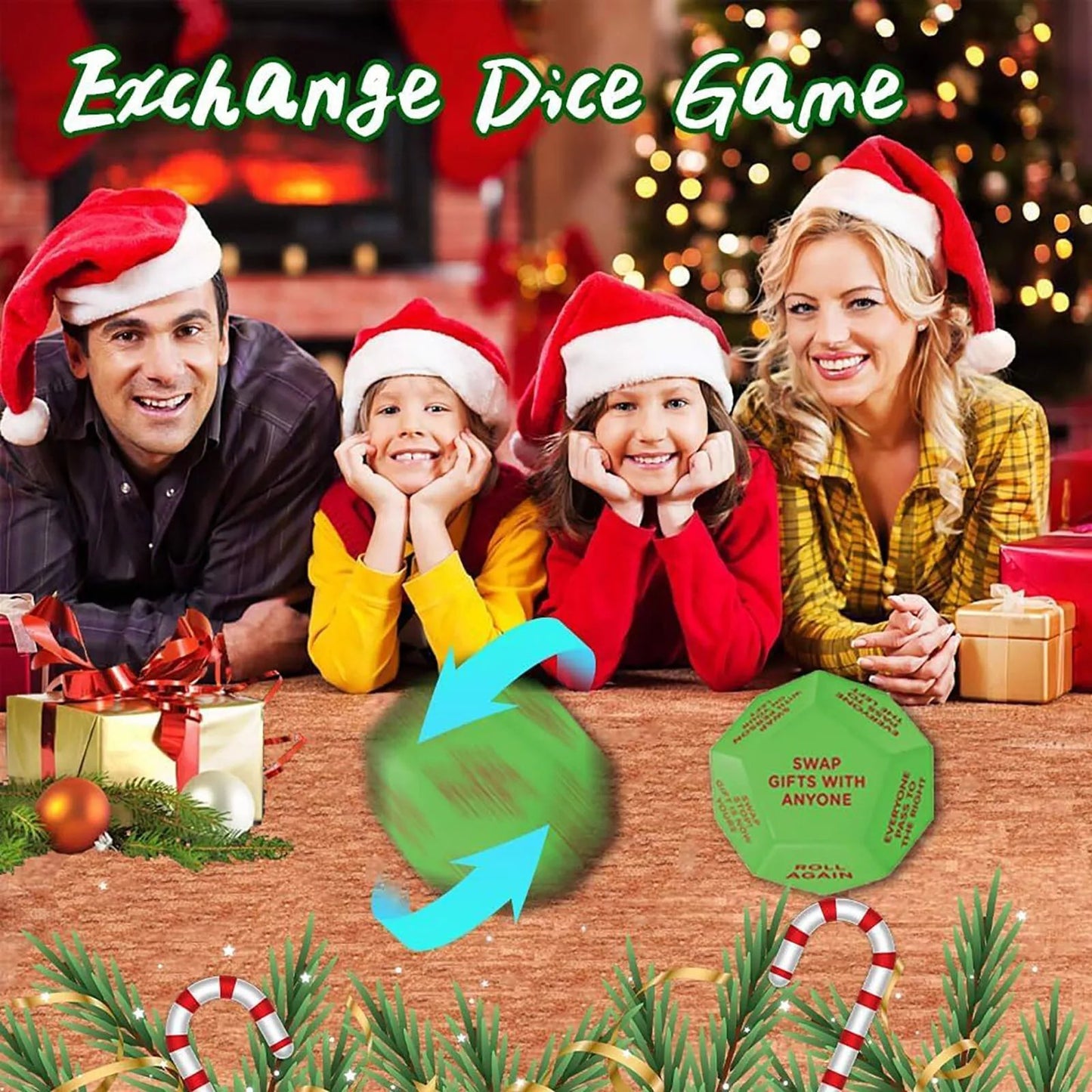 🎲 Santa Swap Christmas Gift Exchange Dice Game | Holiday Party Game