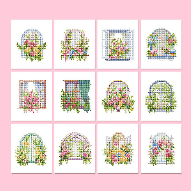 🖼️Mini Diamond Painting Collection - 12-Piece Set