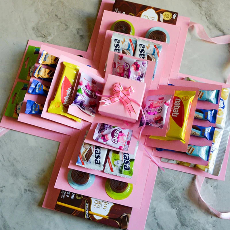 50,000+ SOLD! 🎁5-Layer creative explosion gift box|gift wrap box | DIY Surprise for Christmas