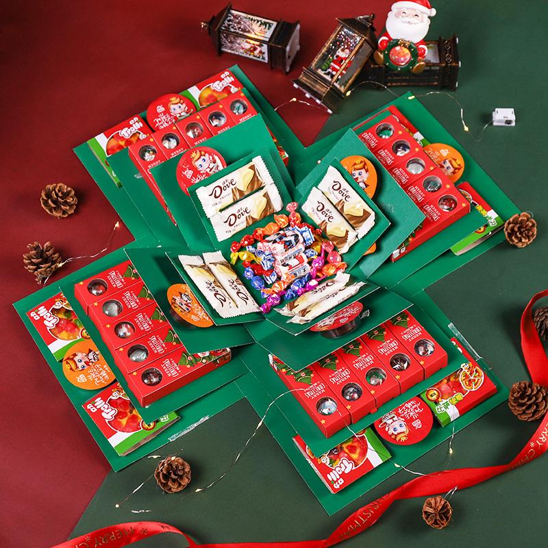 50,000+ SOLD! 🎁5-Layer creative explosion gift box|gift wrap box | DIY Surprise for Christmas