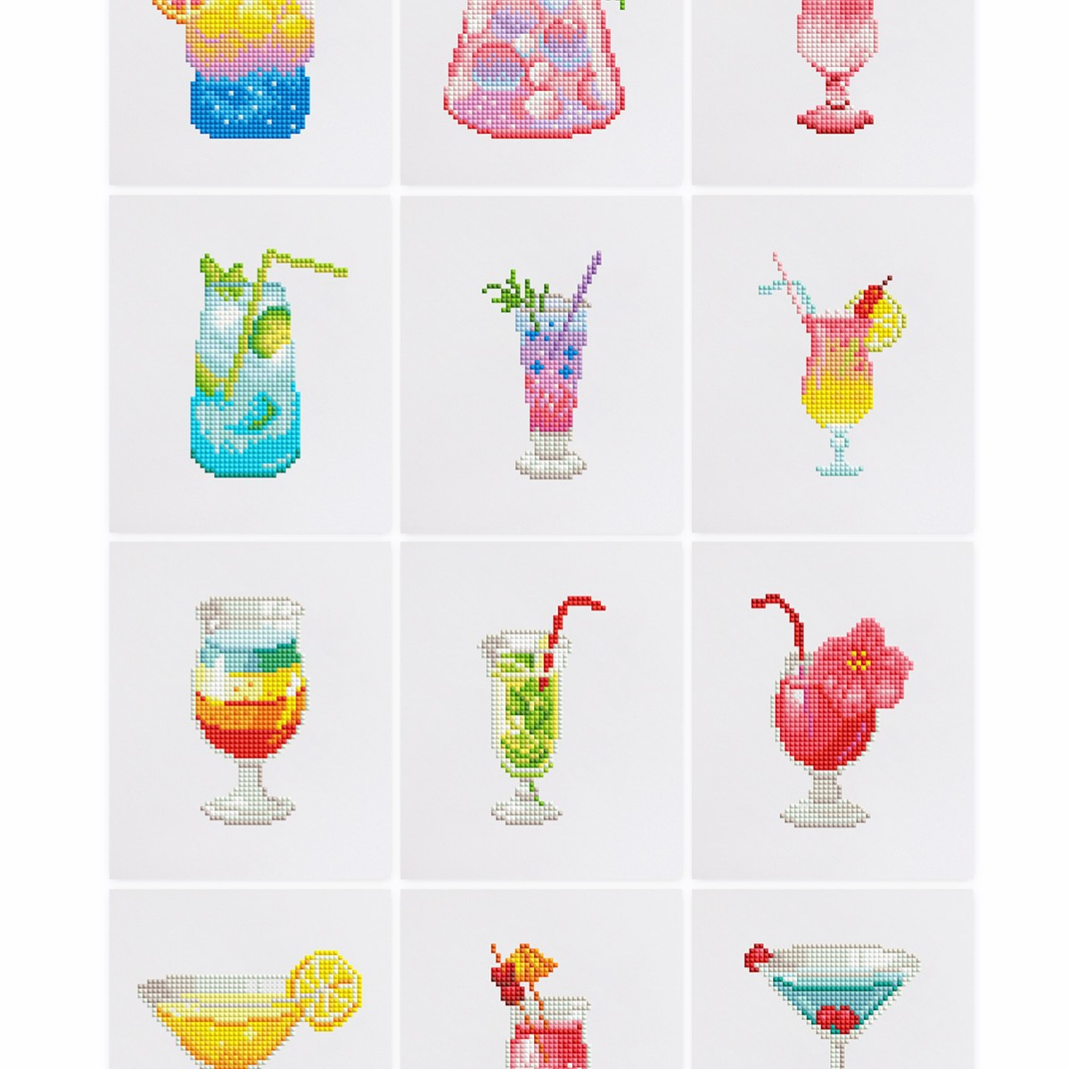 🖼️Mini Diamond Painting Collection - 12-Piece Set