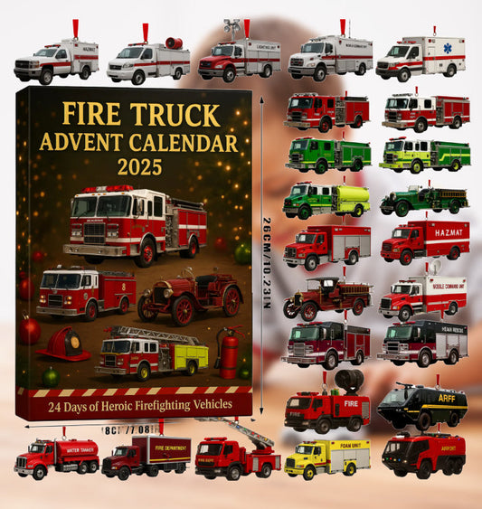 🚒🔥FEUERWEHRAUTO-ADVENTSKALENDER 2025🎁🌲