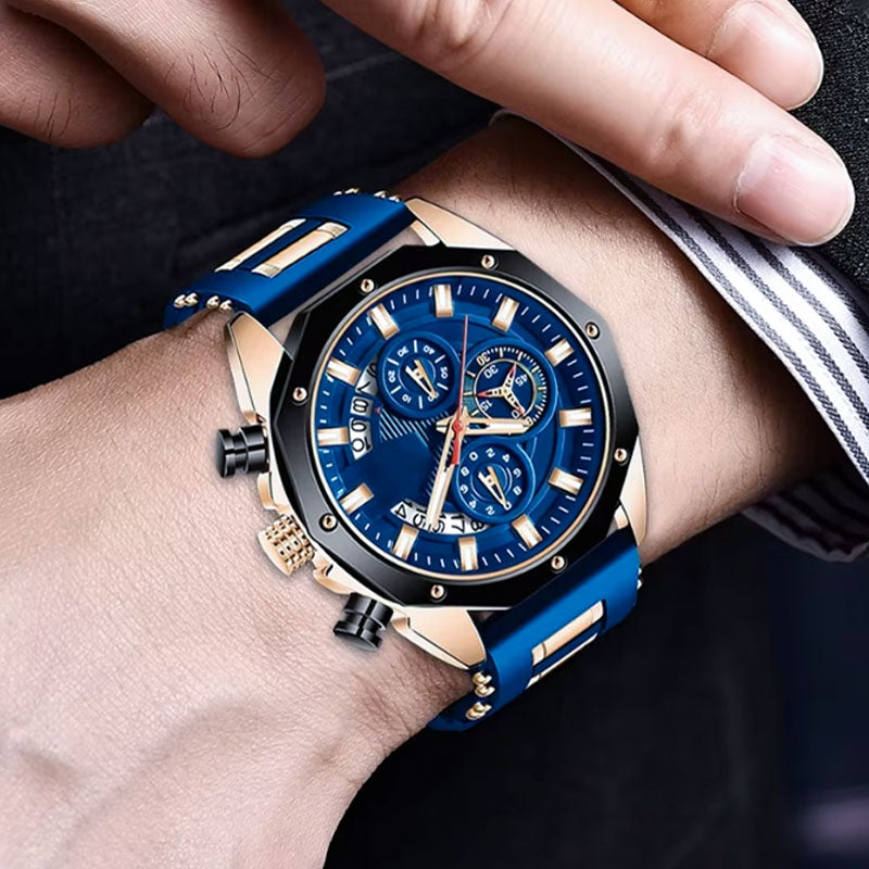 🔥HOT DEAL: 50% OFF SALE!🔥 Large Dial Calendar Quartz Wristwatch for Business