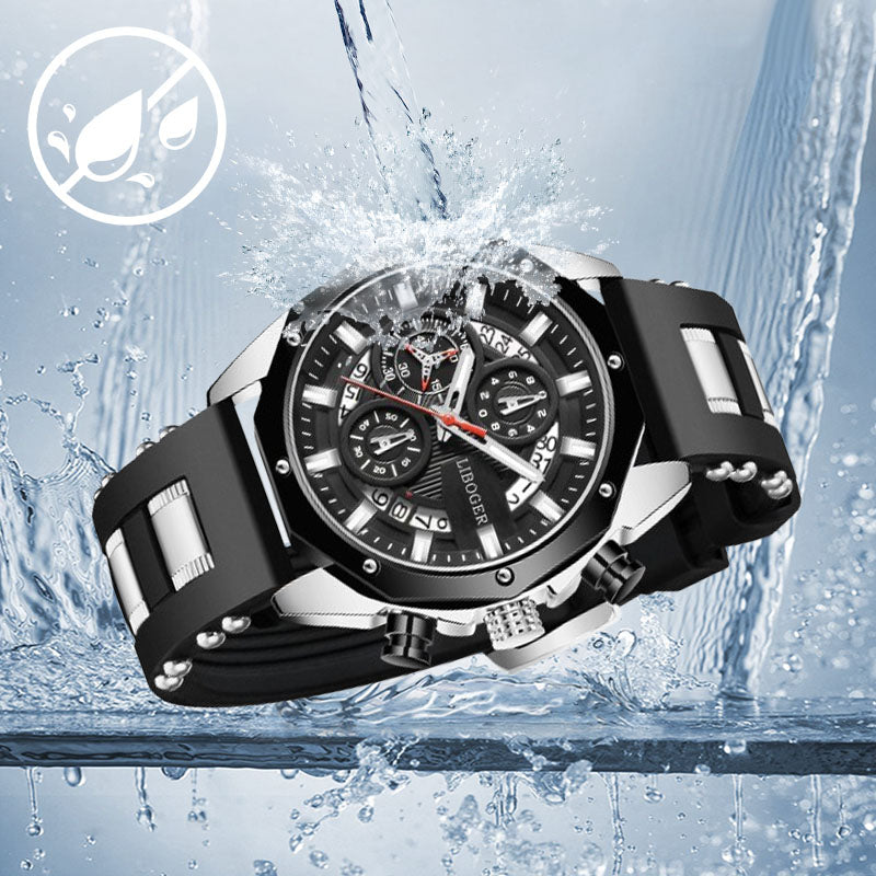 🔥HOT DEAL: 50% OFF SALE!🔥 Large Dial Calendar Quartz Wristwatch for Business